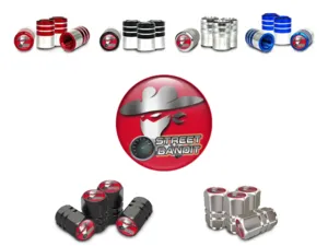 Tire Valve Caps for Car Luxury Style